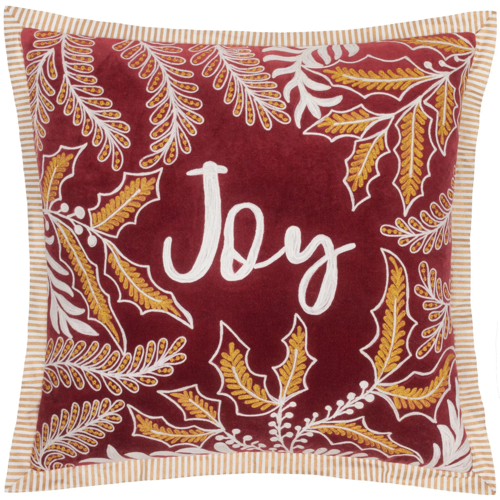 Joy & Holly Cushion - Industrious Decor