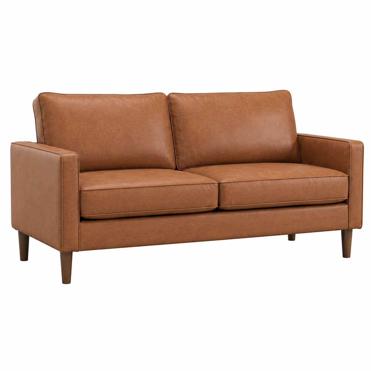 Kelso 3-Seater — Grey Faux Leather | CRIB 5 | In Stock
