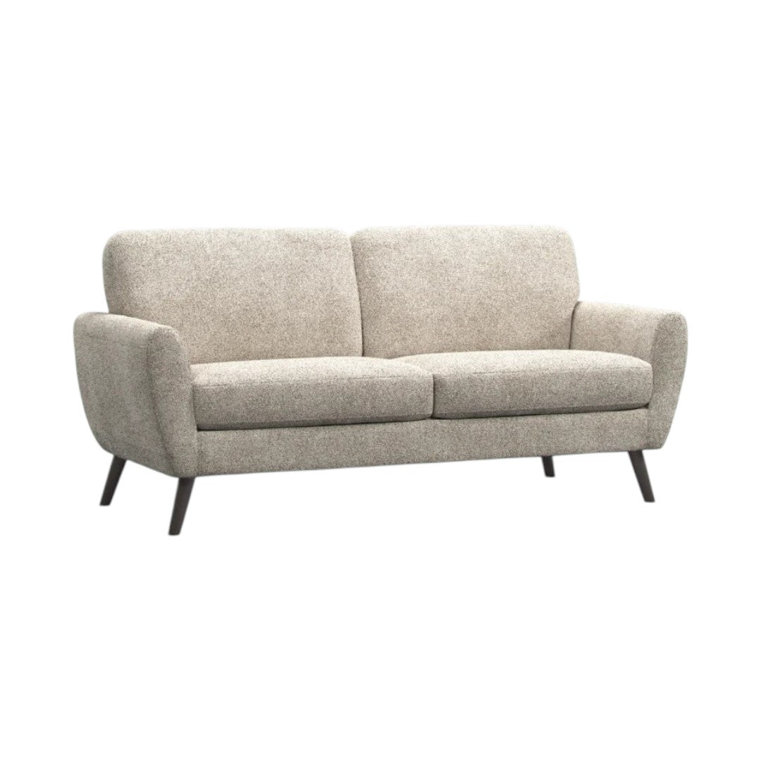 Keswick 2 Seater in CRIB 5 linen — curved arm contract sofa by Industrious Decor