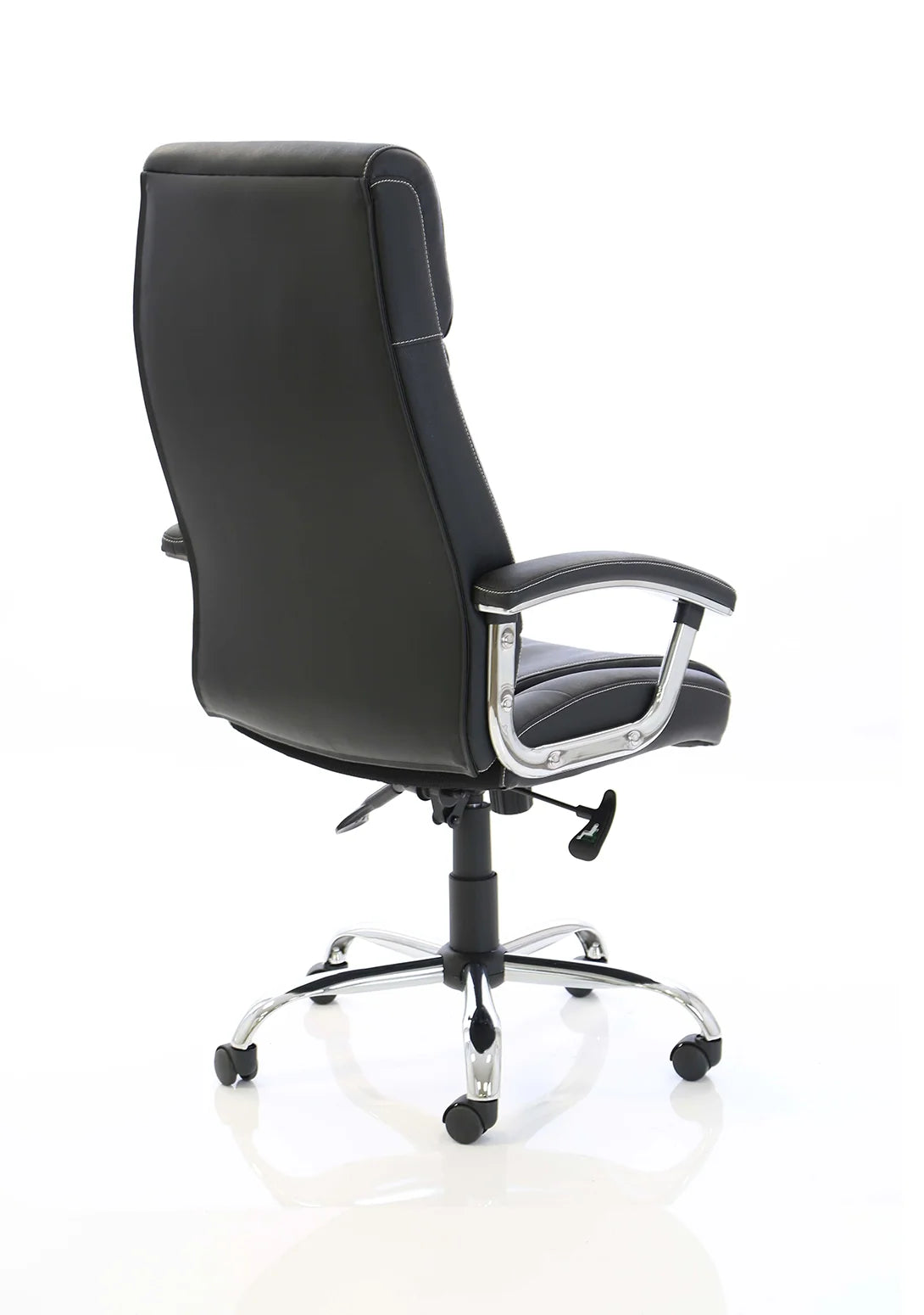 Ledbury High Back Executive Leather Office Chair with Arms - Industrious Decor