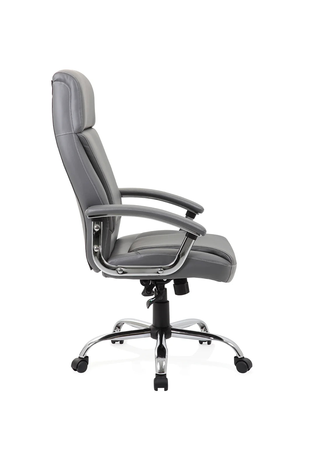 Ledbury High Back Executive Leather Office Chair with Arms - Industrious Decor