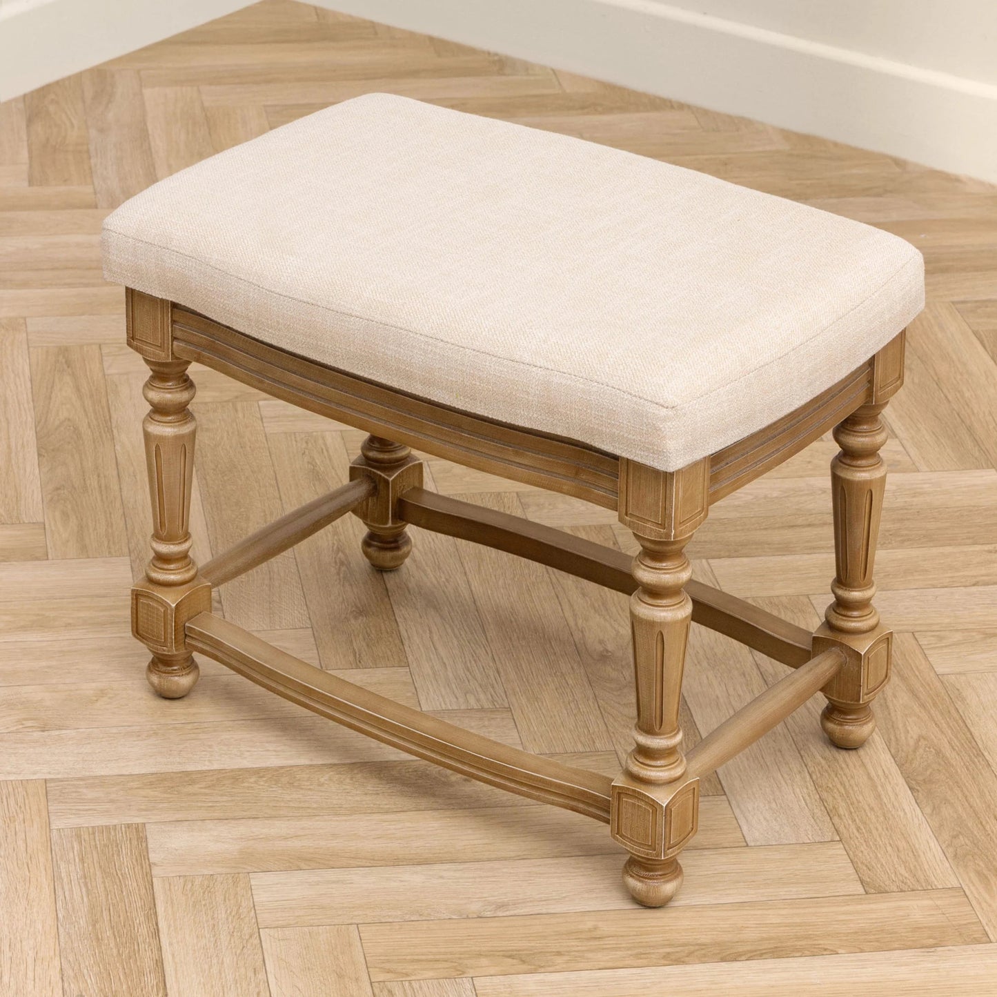 Louisa Footstool - Industrious Decor