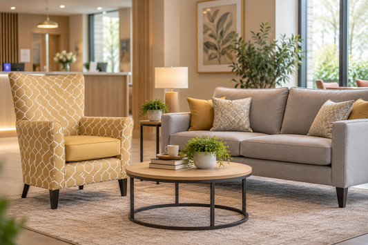 Loxmere High-Back Lounge Chair - Industrious Decor