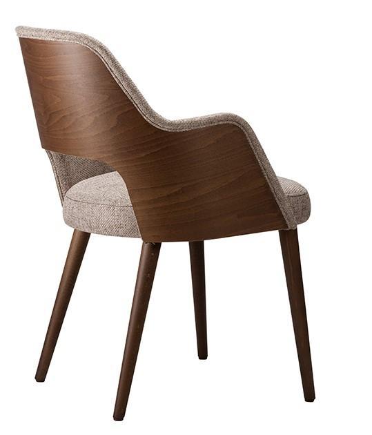 Madison Veneer Armchair - Industrious Decor