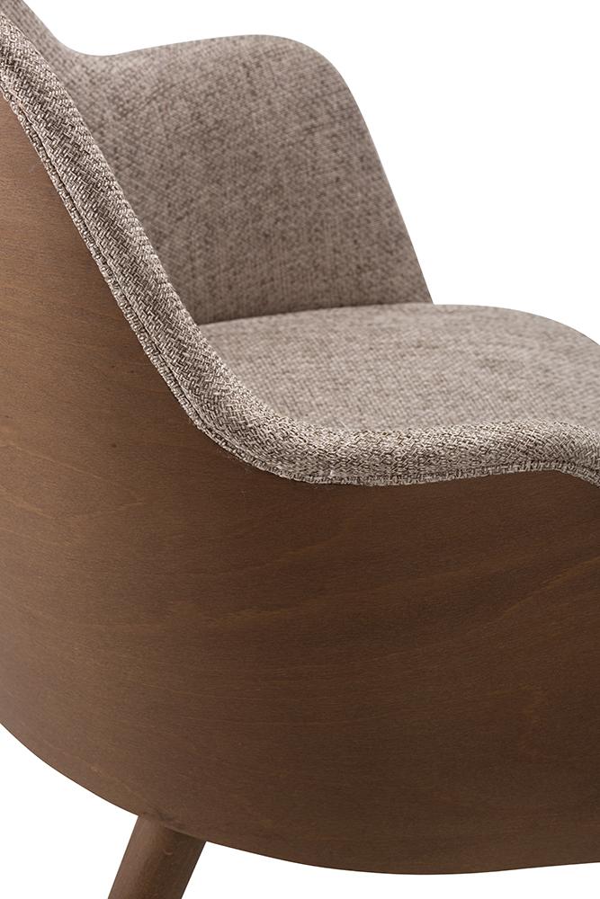 Madison Veneer Armchair - Industrious Decor