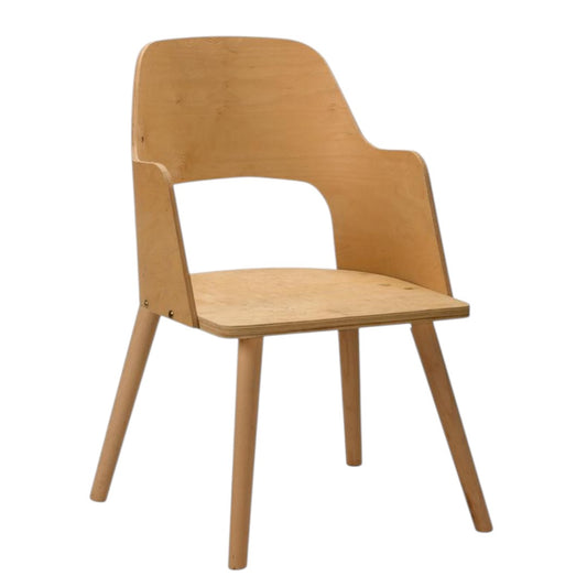 MADISON CO Armchair Frame – Raw Frame - Industrious Decor