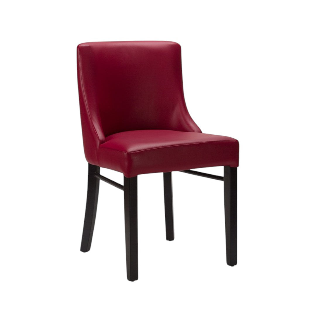 The Mayfair Dining Chair | Contract Grade | In Stock Wine Wenge Legs - Industrious Decor