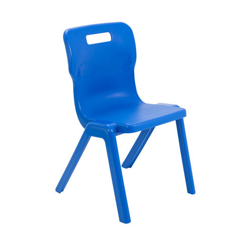 Veyra One-Piece Classroom Chair Blue - Industrious Decor