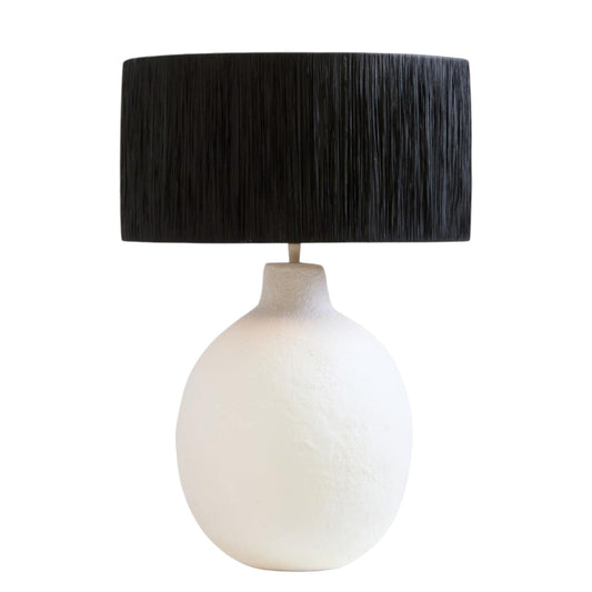 Monochrome Table Lamp - Industrious Decor