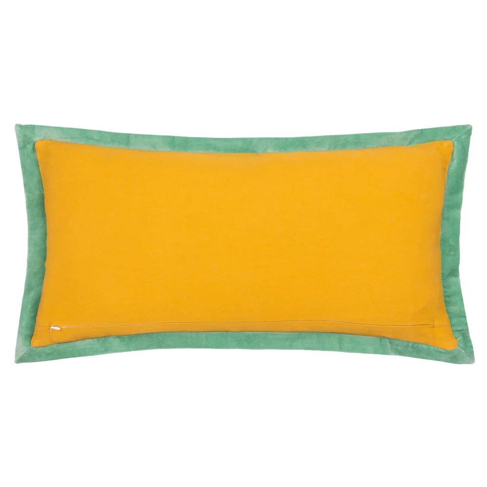 Oxford Embroidered Cushion - Industrious Decor