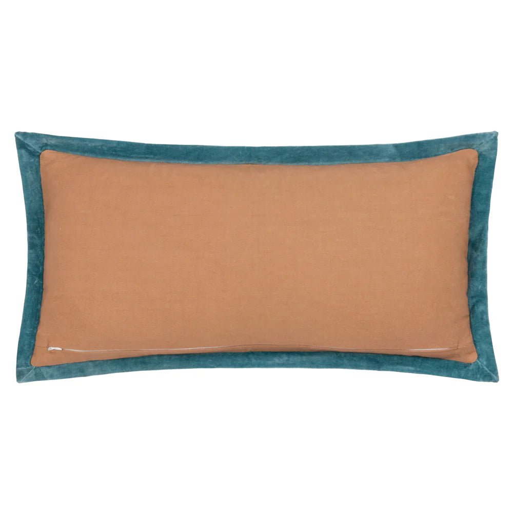 Oxford Embroidered Cushion - Industrious Decor