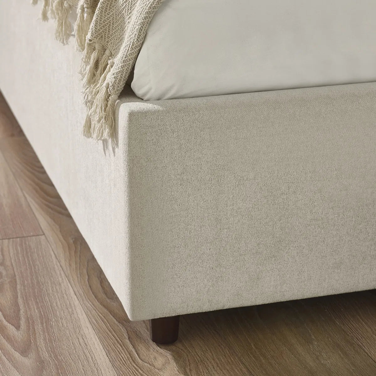 Pillow Ottoman King Size Bed - Industrious Decor