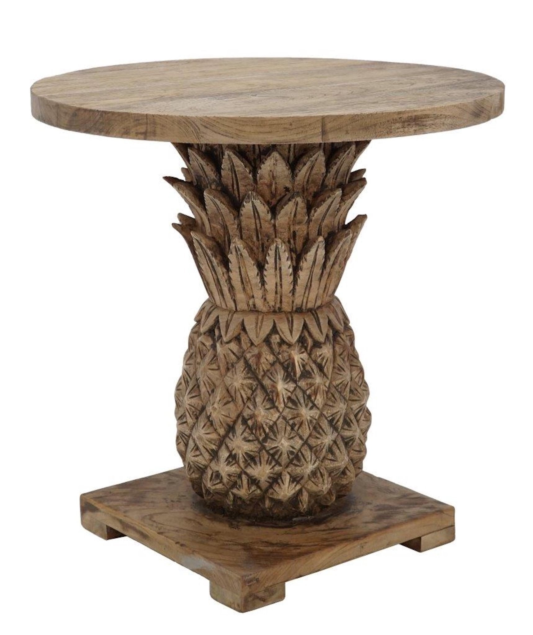 Pineapple Side Table - Industrious Decor