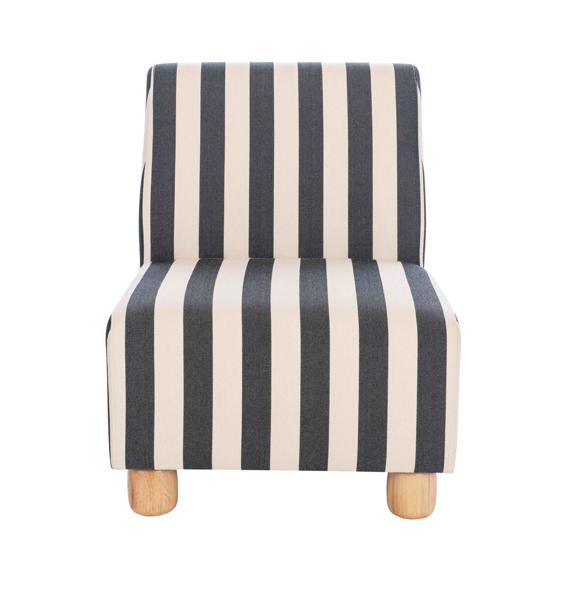 Brancaster — Mono Stripe Slipper Chair