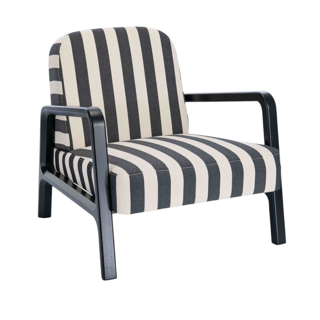Harrogate — Mono Stripe Armchair