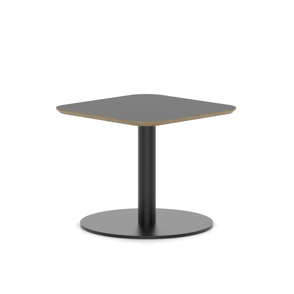 Arlo Square Bistro Coffee Table With Disc Base 600 475 - Industrious Decor