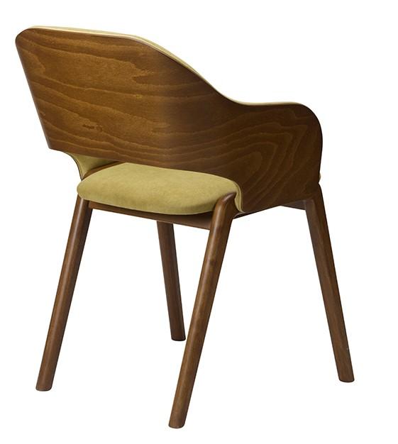 Rosen Veneer Armchair - Industrious Decor