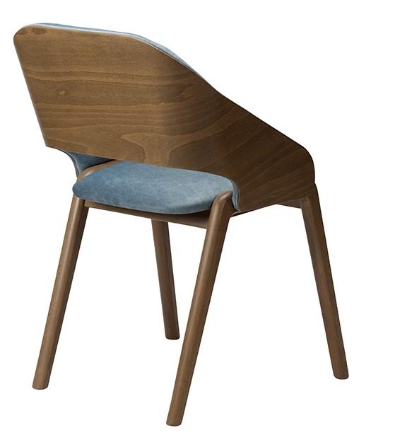 Rosen Veneer Back Chair - Industrious Decor
