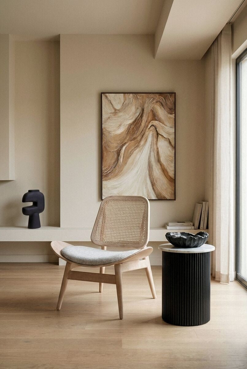 Sterling Chair — White Wash Frame