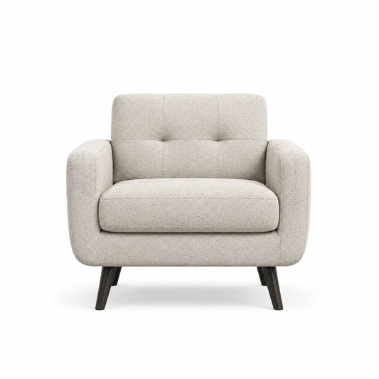 Skipton Armchair — Stone | CRIB 5 | In Stock - Industrious Decor