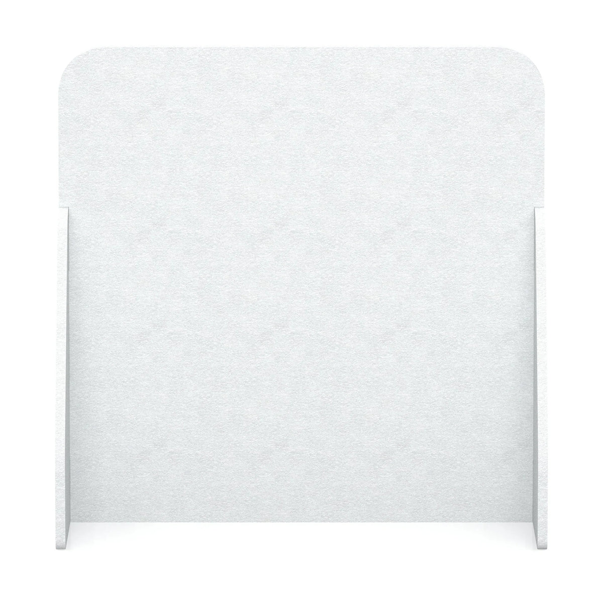 Soren Acoustic Floor Standing Screen White Full - Industrious Decor