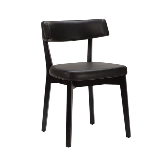 The Soho Dining Chair | Contract Grade | In Stock Black Black Legs - Industrious Decor