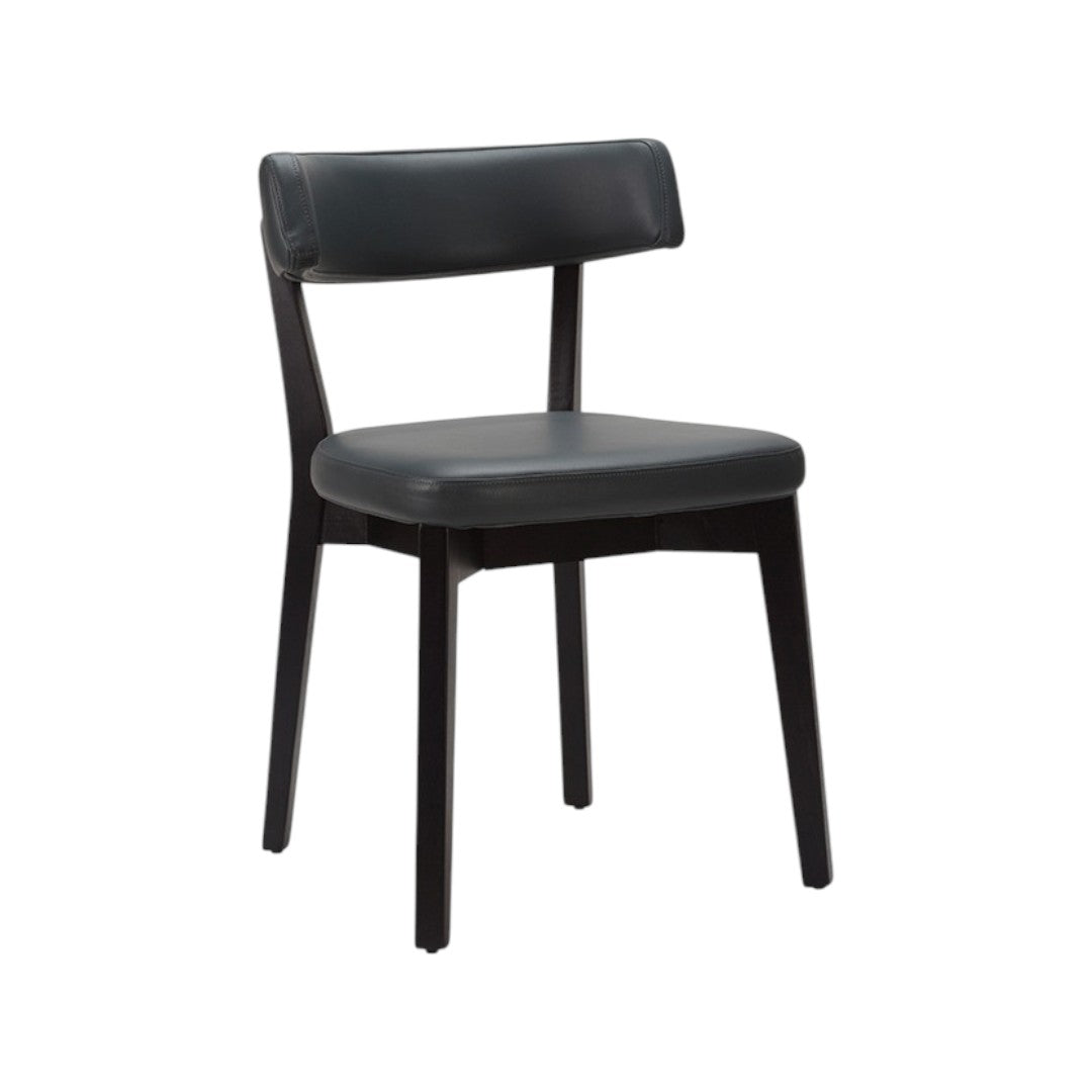 The Soho Dining Chair | Contract Grade | In Stock Iron Grey Black Legs - Industrious Decor