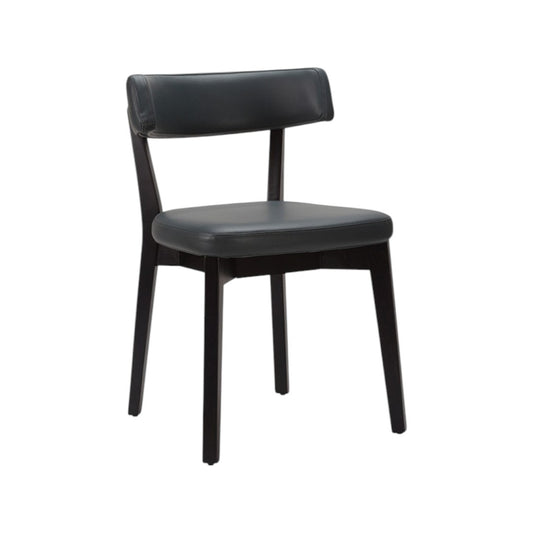 The Soho Dining Chair | Contract Grade | In Stock Iron Grey Black Legs - Industrious Decor