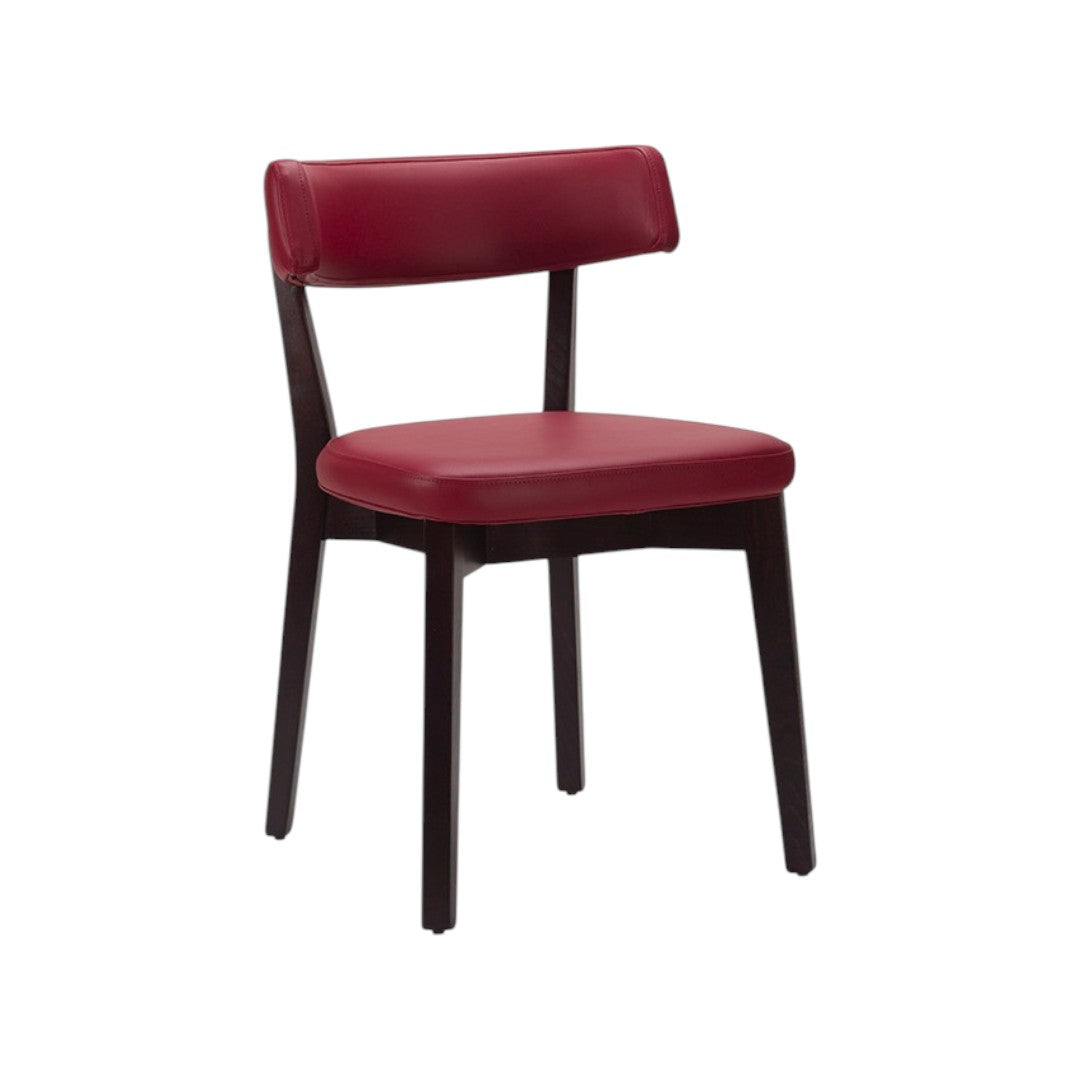 The Soho Dining Chair | Contract Grade | In Stock Wine Wenge Legs - Industrious Decor