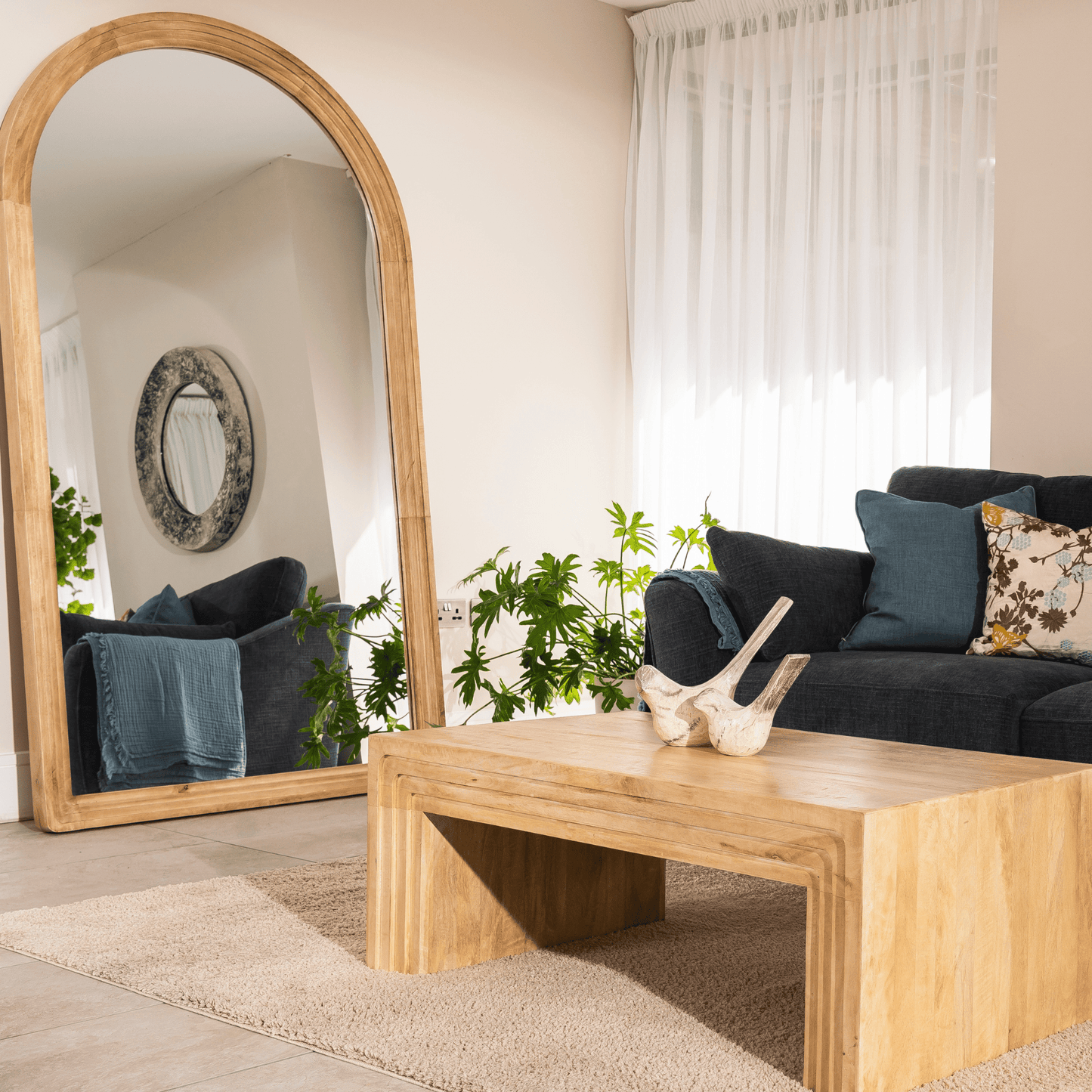 Stepwood Coffee Table - Industrious Decor