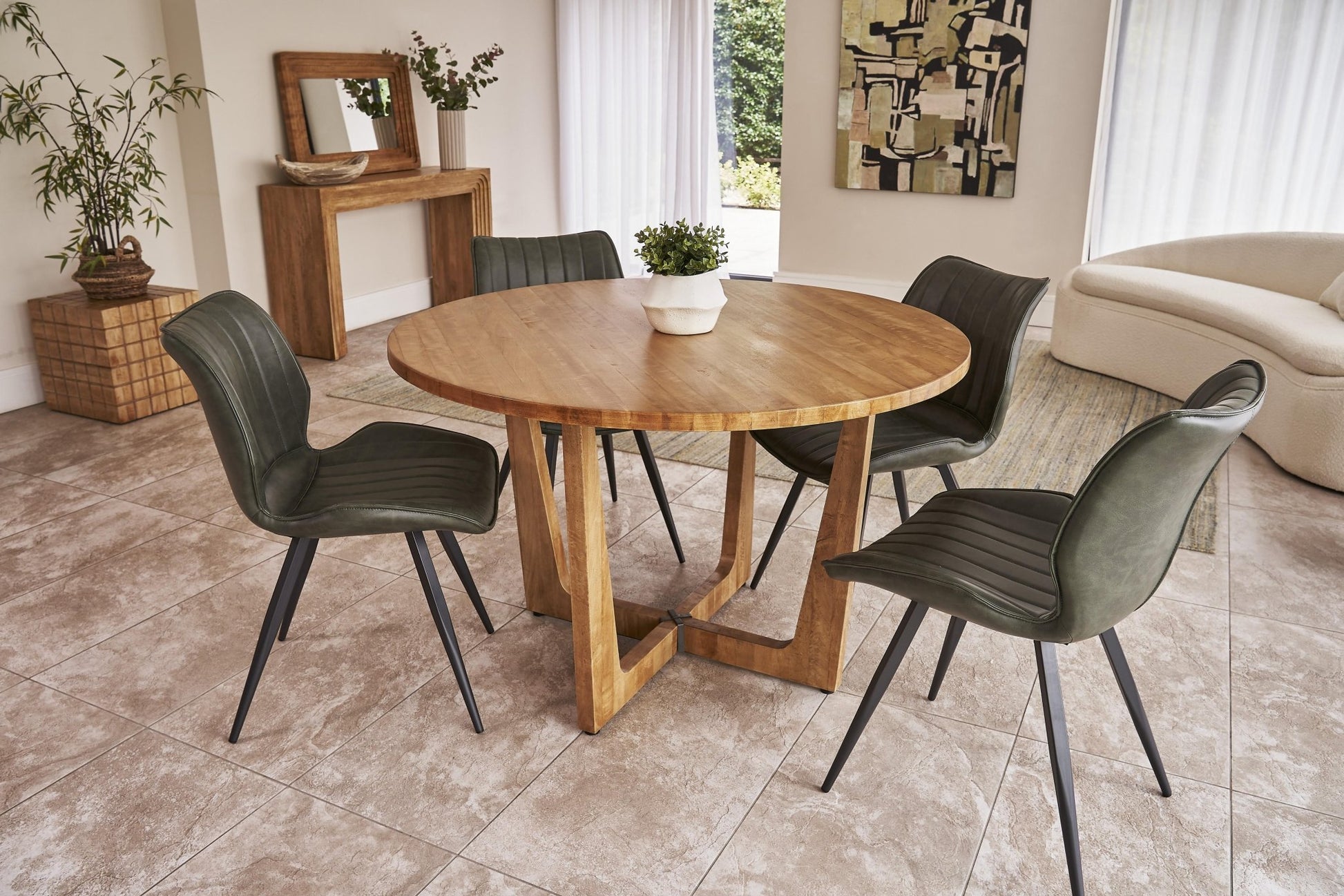 Stepwood Dining Table - Industrious Decor