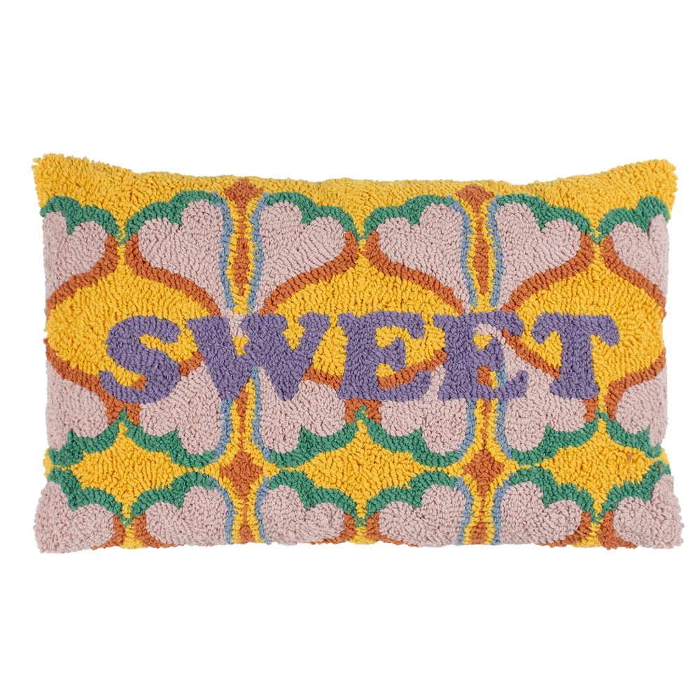 Sweet Knitted Cushion - Industrious Decor