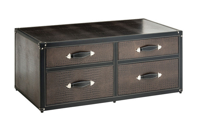 Croc 4 Drawer Trunk - Industrious Decor
