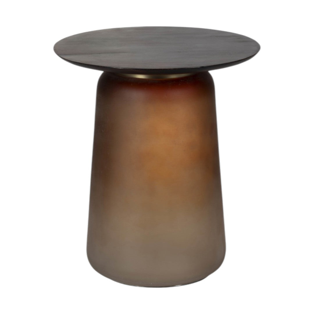 Ombra Glass Lamp Table