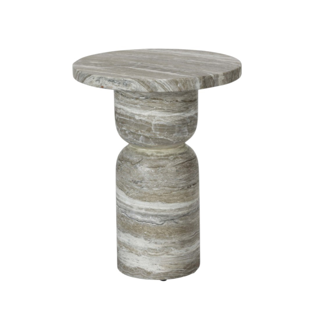 Sculpta Pedestal Accent Table