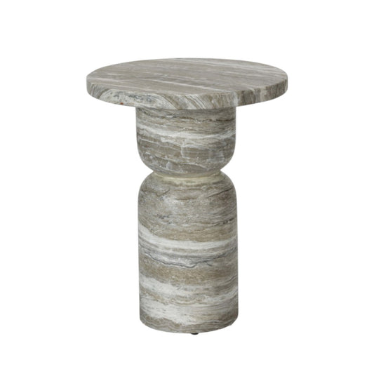 Sculpta Pedestal Accent Table