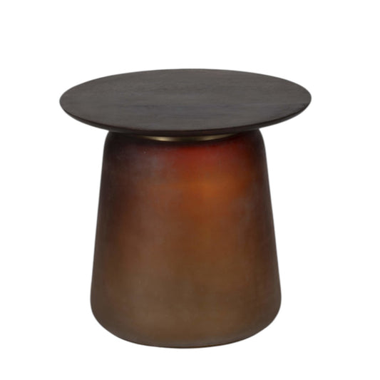 Ombra Glass Occasional Table