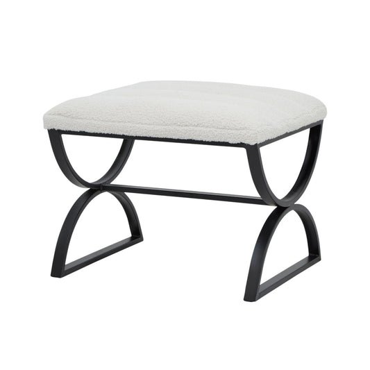 Milo Bouclé Foot Stool