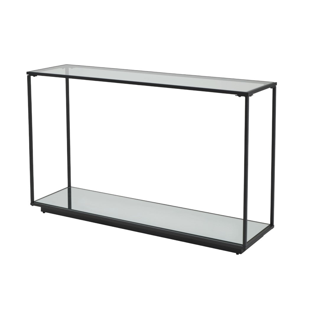 Luca Glass Console Table