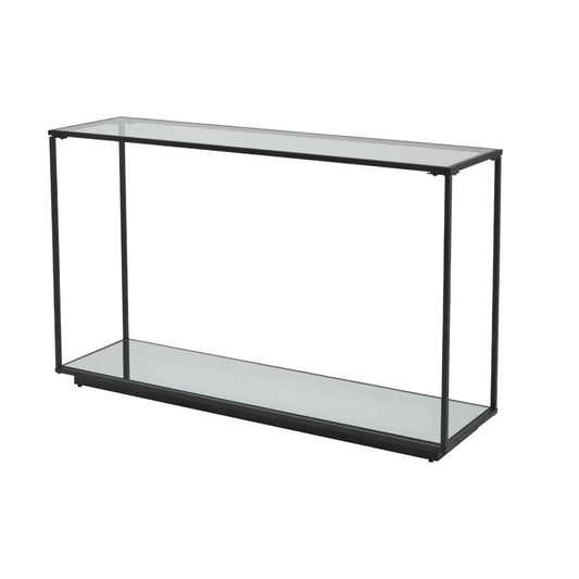 Luca Glass Console Table