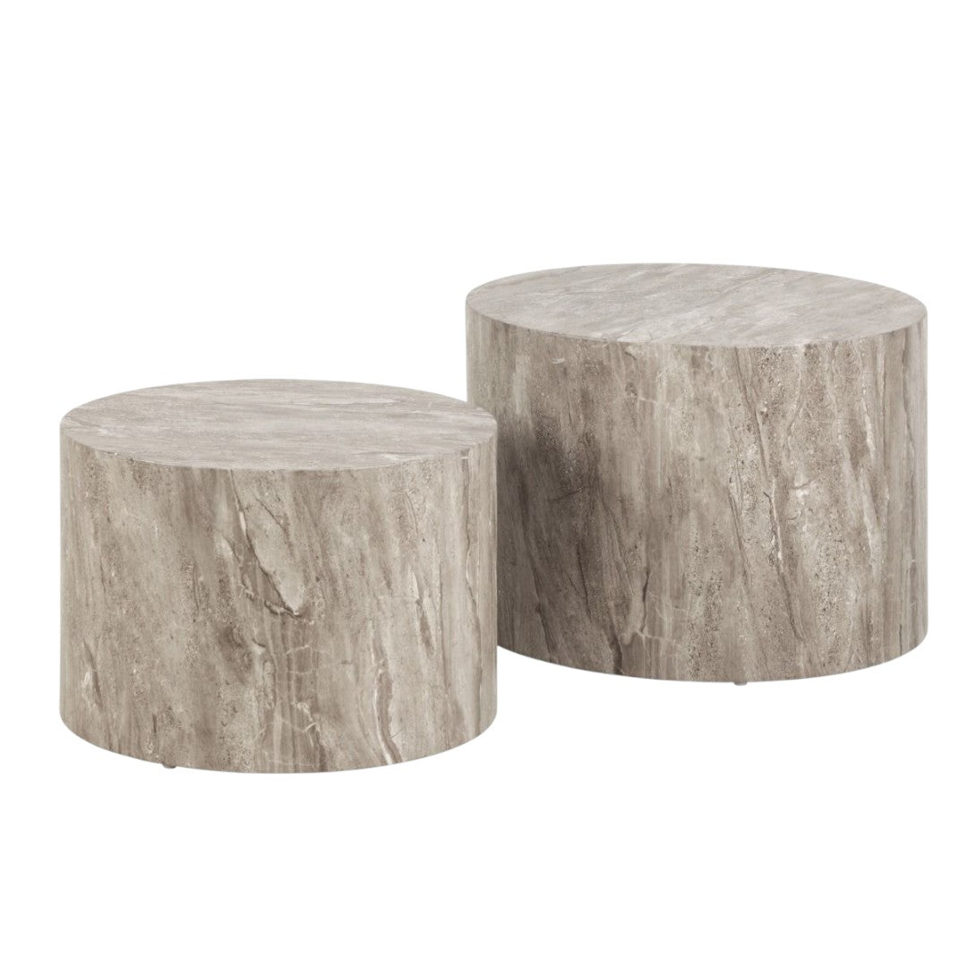 Round Coffee Table Set