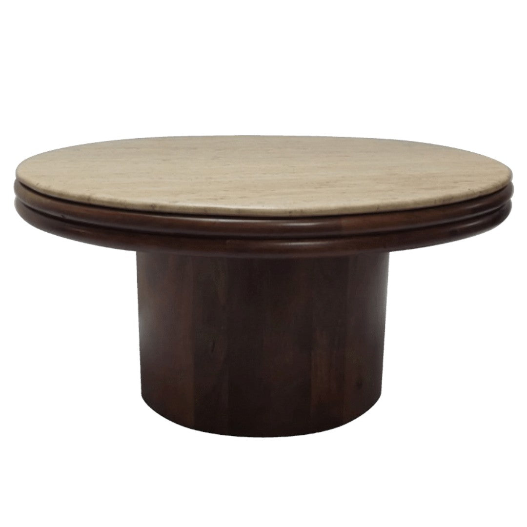 Marlo Travertine Coffee Table