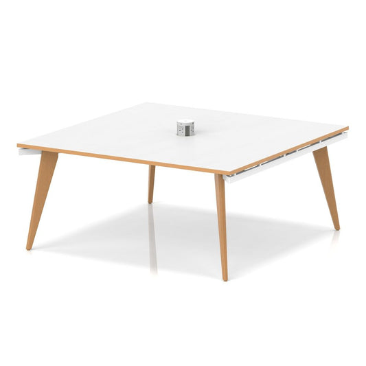 Strand Square Boardroom Table with Integrated Power
