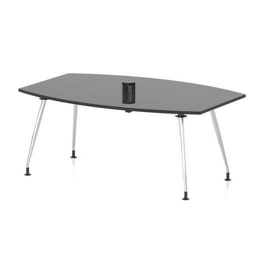 Vivo Gloss Writable Boardroom Table with Integrated Power