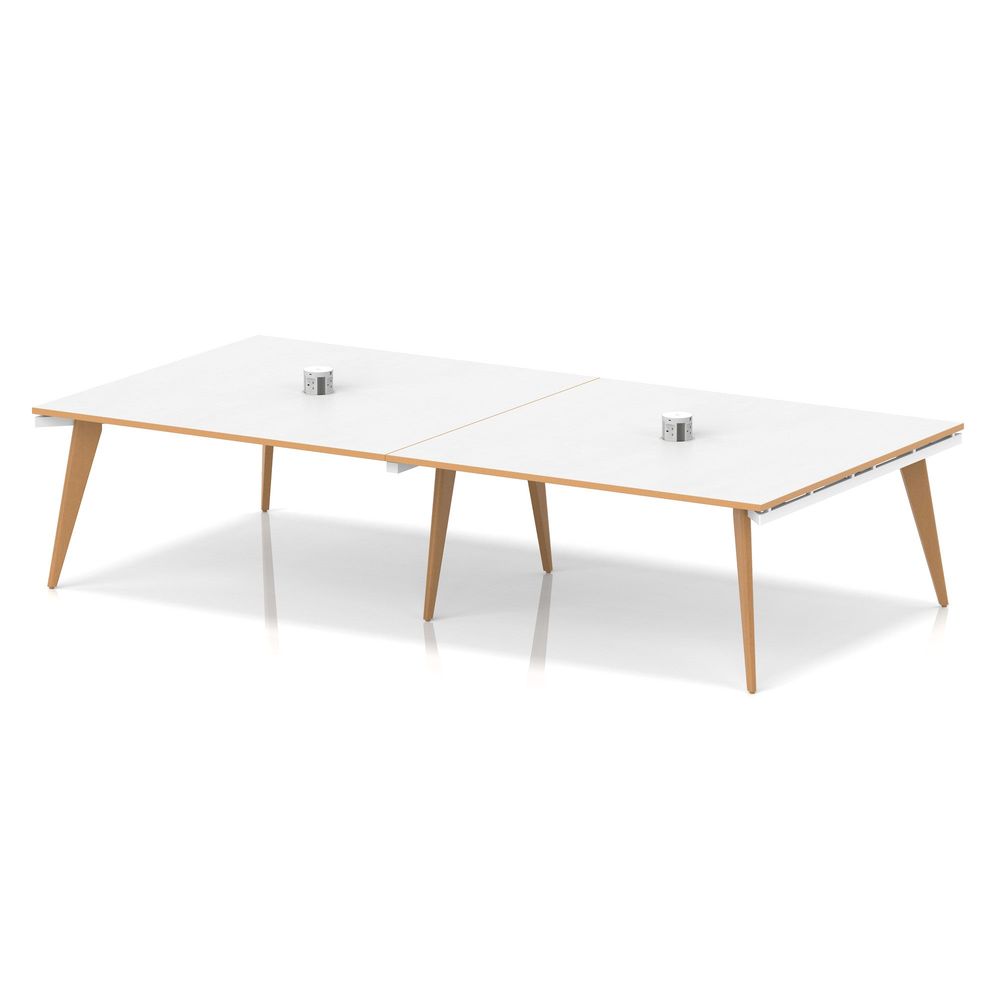 Strand Rectangular Boardroom Table with Integrated Power