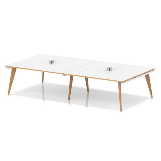 Strand Rectangular Boardroom Table with Integrated Power