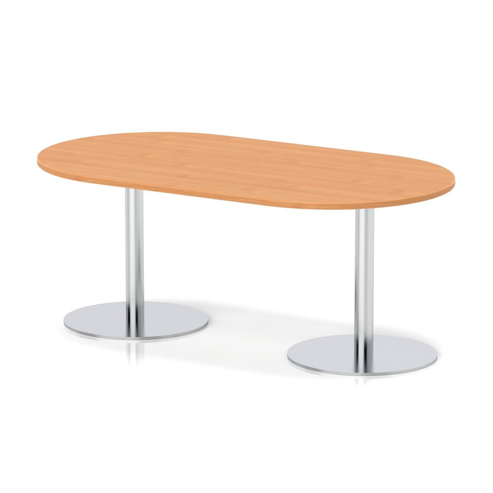 Vivo Boardroom Table | Silver Leg