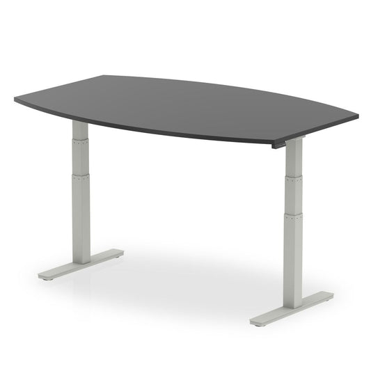 High Gloss Writable Sit-Stand Boardroom Table