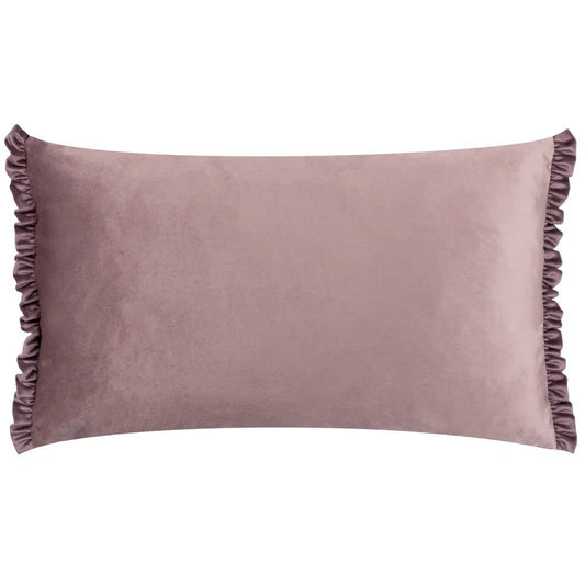 Velvet Ruffle Cushion - Industrious Decor