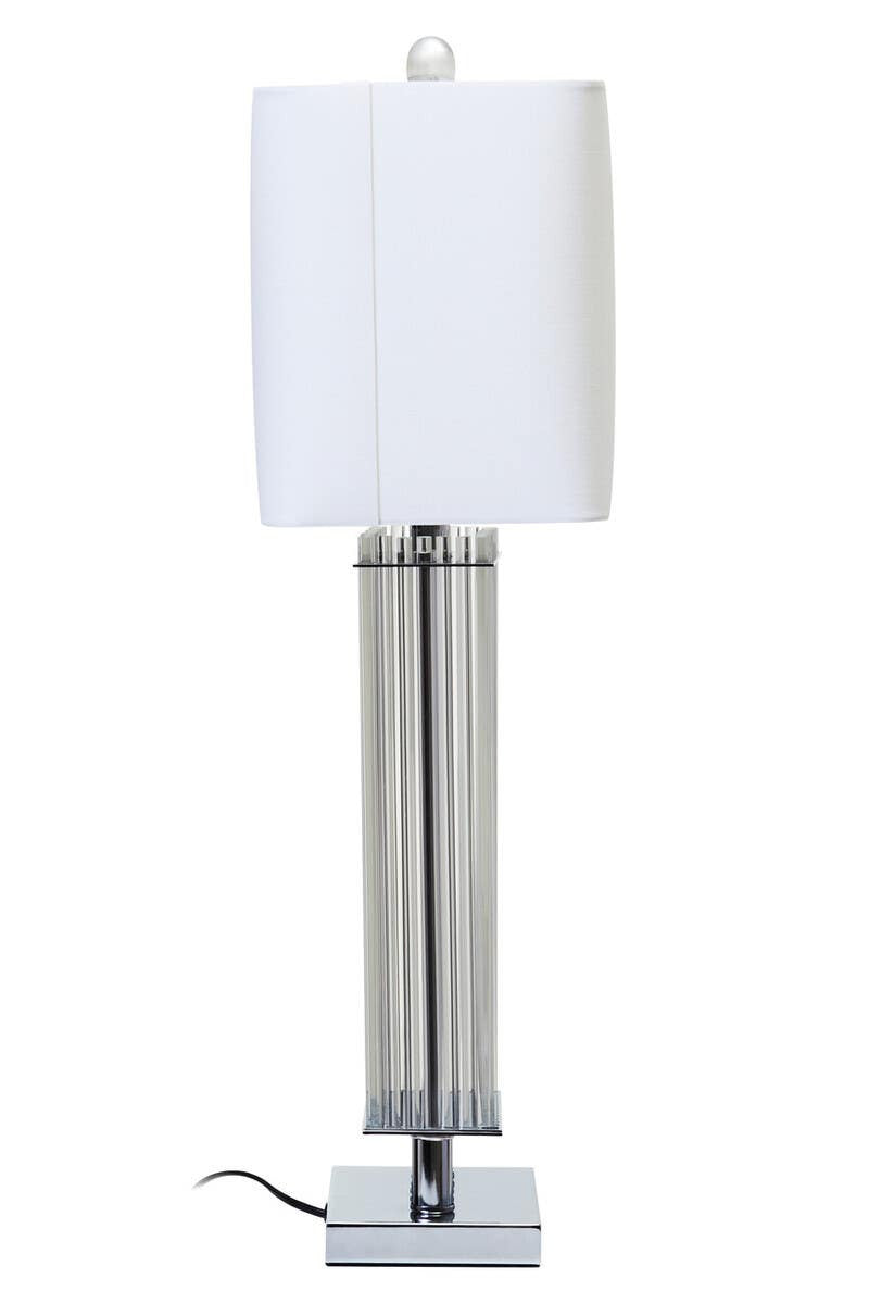 Vanderbilt Chrome Table Lamp - Industrious Decor